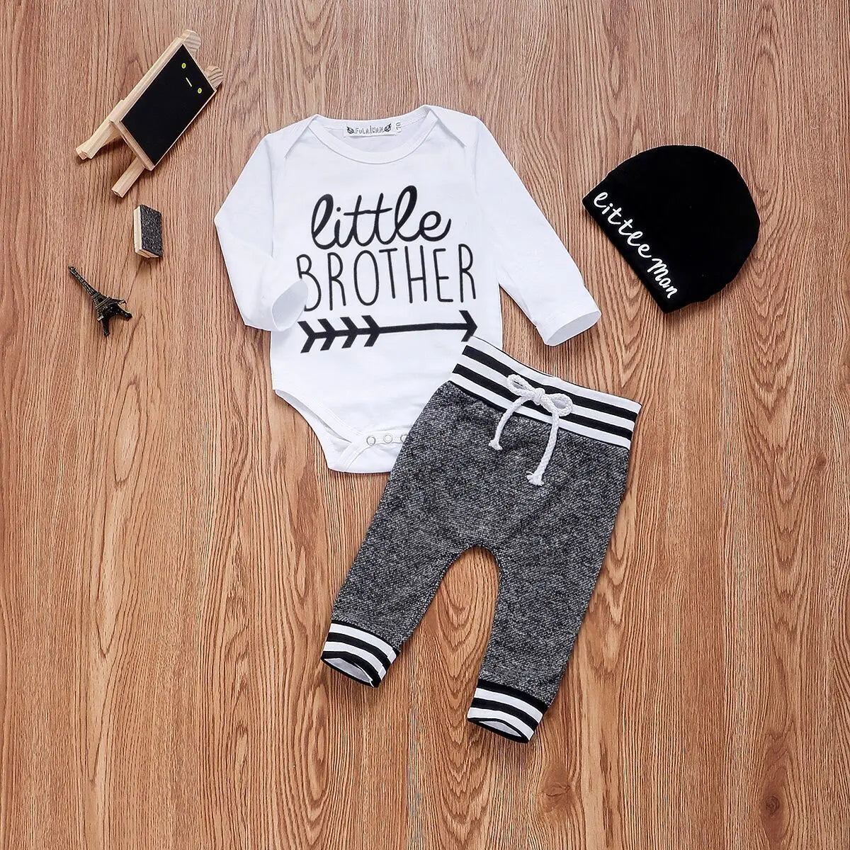 Newborn 3Pcs Baby Clothing