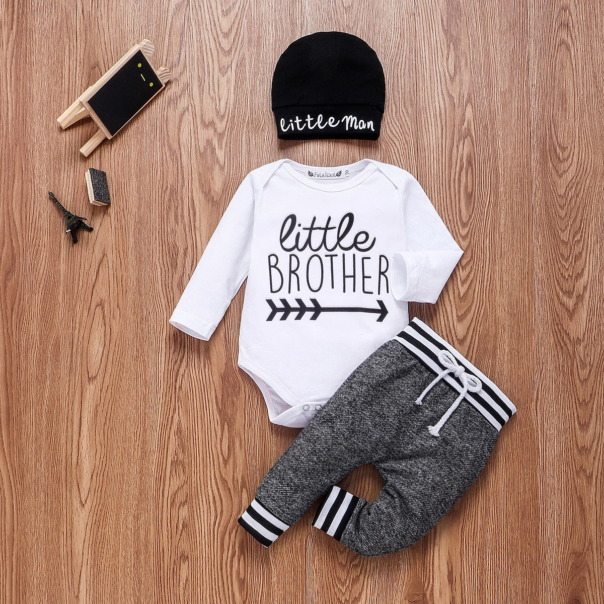 Newborn 3Pcs Baby Clothing