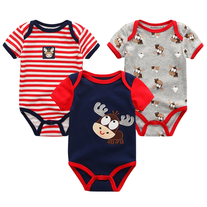 Baby Boys and Girls 3 Pieces Jumpsuits.Ages 0-12 Months