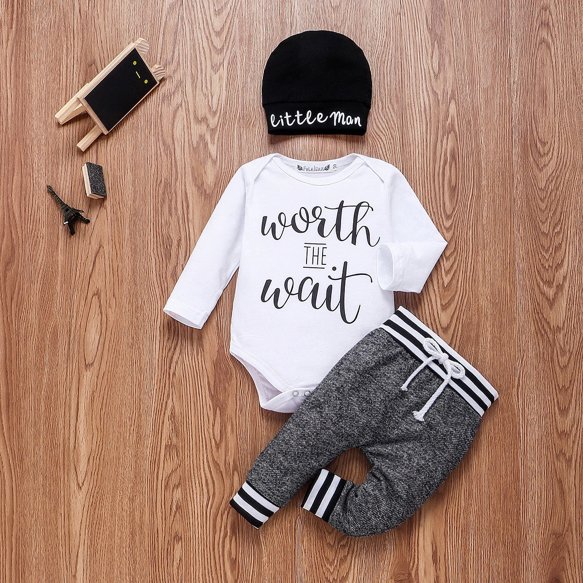Newborn 3Pcs Baby Clothing