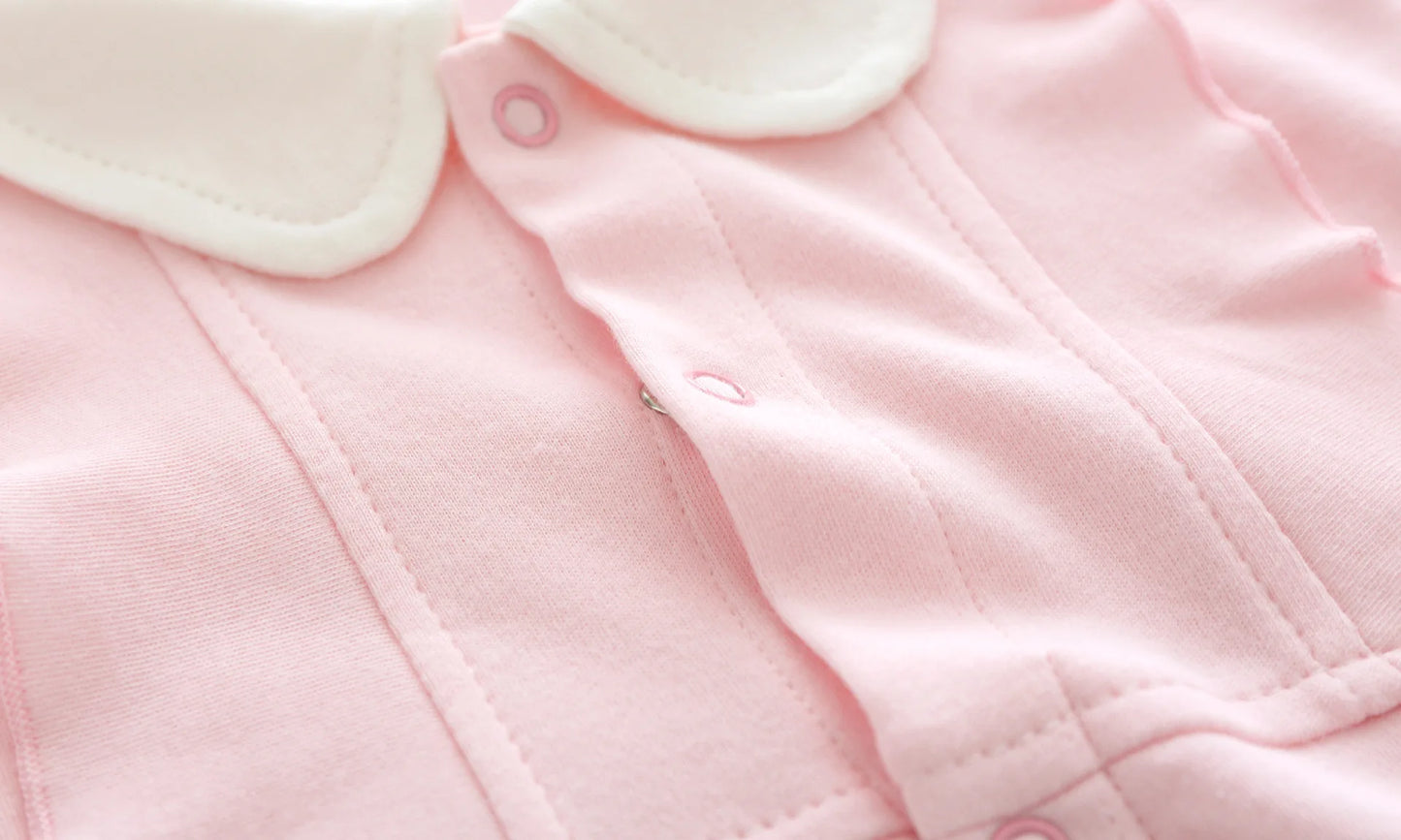 Newborn Unisex Jumpsuits Gentleman Autumn Long Sleeves Rompers Cotton Baby Clothes For Boys Girls Outfits Infantil Costume Wear