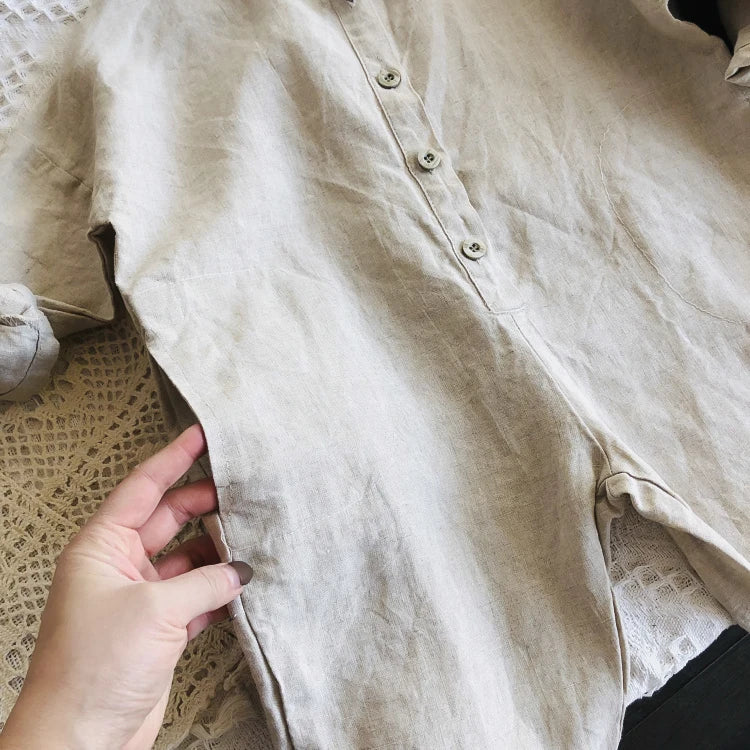 Children Cotton Overalls