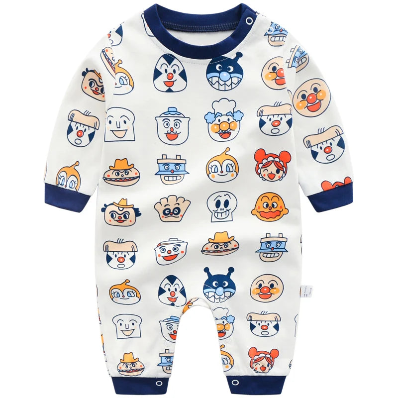 Infant Boys /Girls Jumpsuits Clothing Newborn Baby Clothes Babyworks Baby Romper Cartoon For Baby Newborn