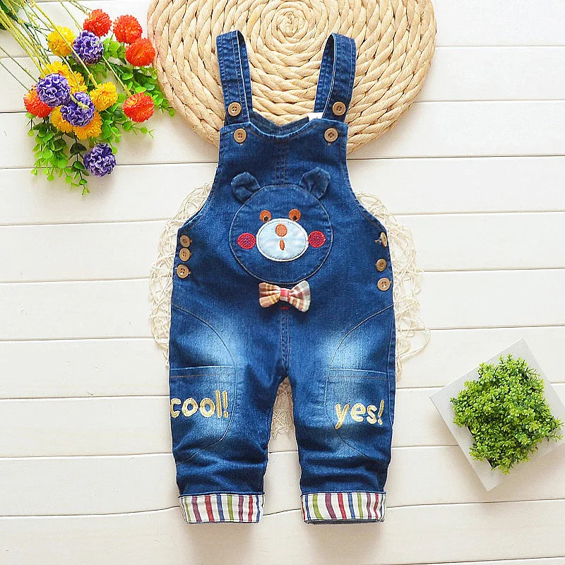 Cartoon Character Children's Overalls For Boys and Girls