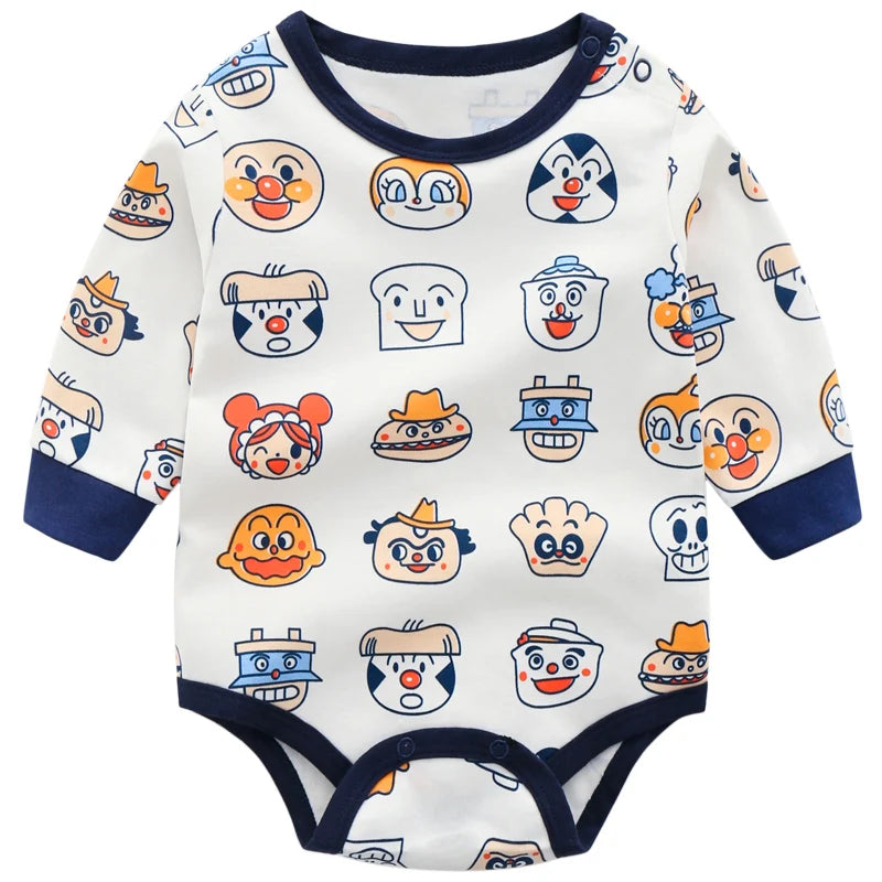 Infant Boys /Girls Jumpsuits Clothing Newborn Baby Clothes Babyworks Baby Romper Cartoon For Baby Newborn