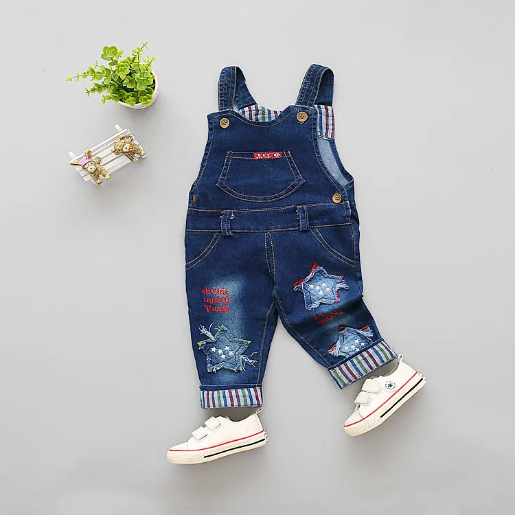 Cartoon Character Children's Overalls For Boys and Girls