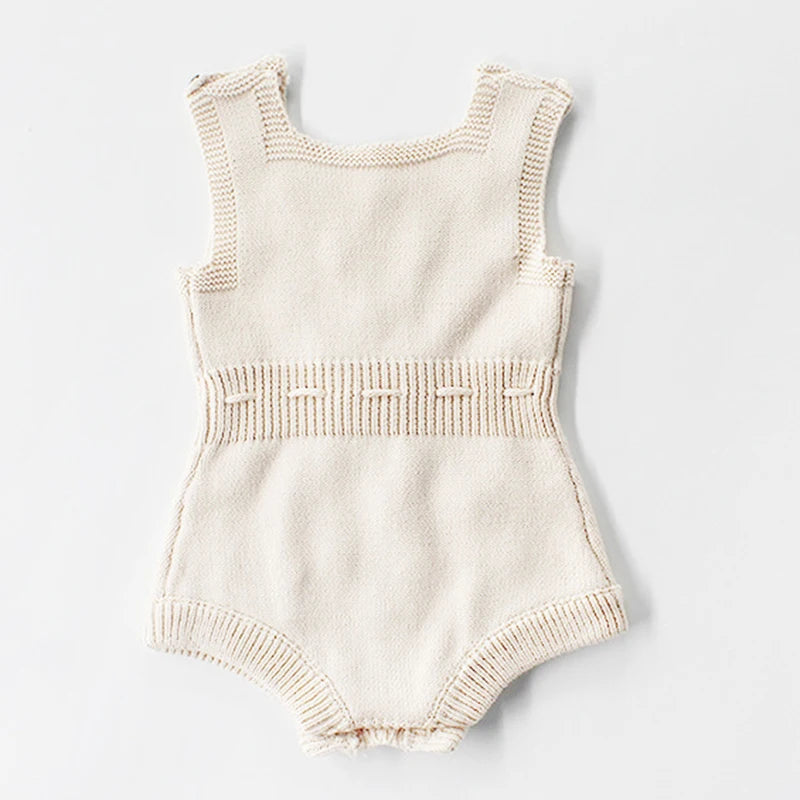 Baby Girls and Boys Knit Rompers, Jumpsuit Overall.