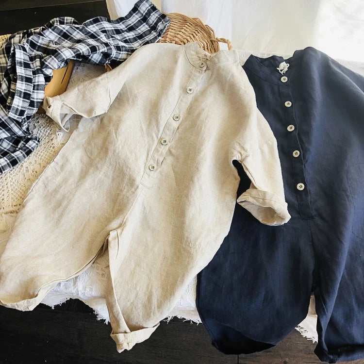 Children Cotton Overalls