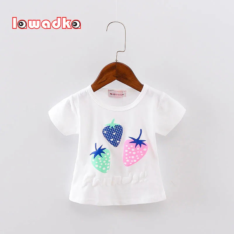 Baby Girls/boys Strawberry Shirts