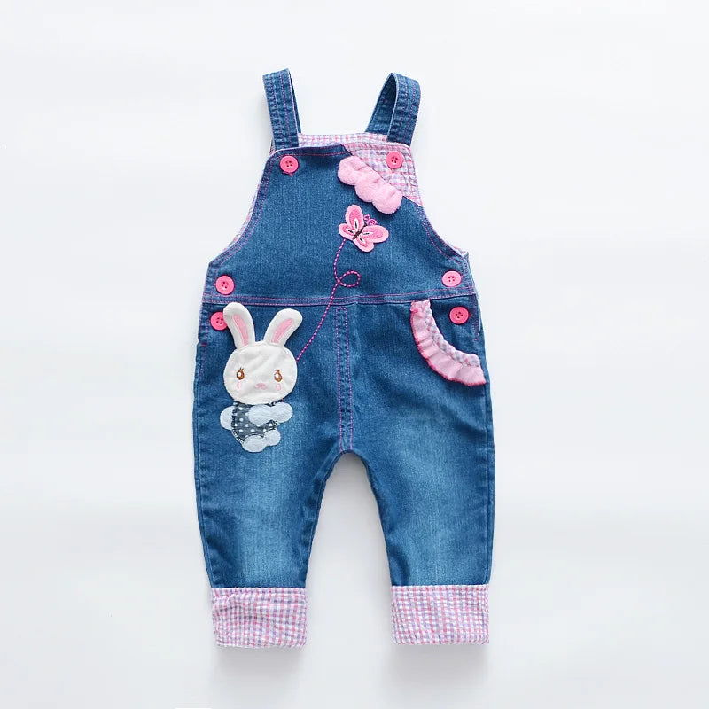 Cartoon Character Children's Overalls For Boys and Girls