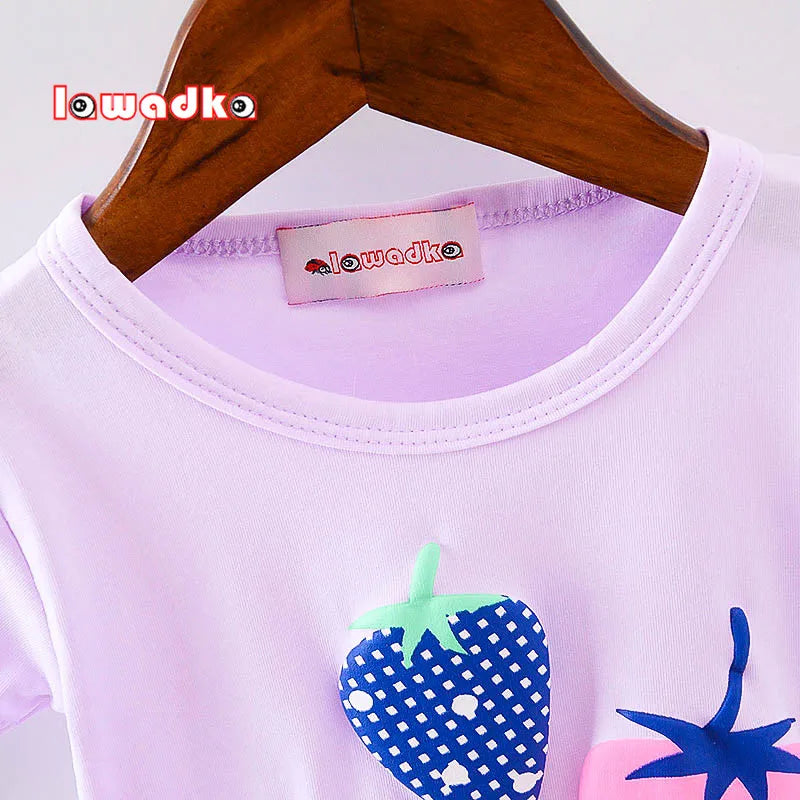 Baby Girls/boys Strawberry Shirts