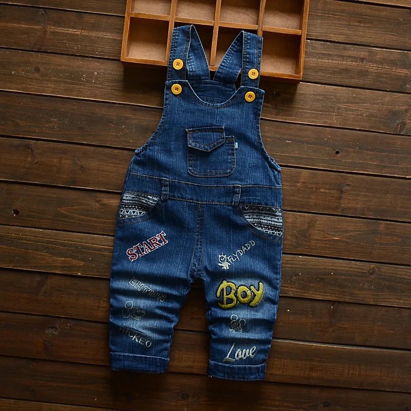 Cartoon Character Children's Overalls For Boys and Girls
