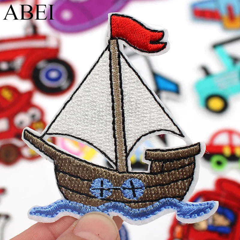 Mix Vehicle Cartoon Patches