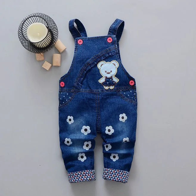 Cartoon Character Children's Overalls For Boys and Girls