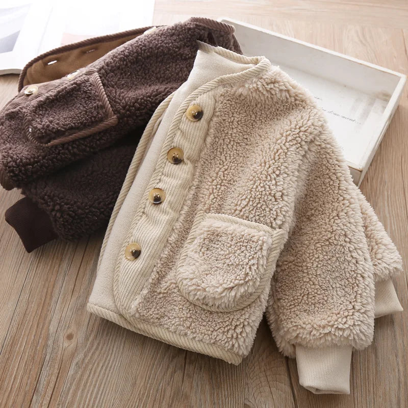 Fall and Winter Girls and Boys Cardigan/Coats