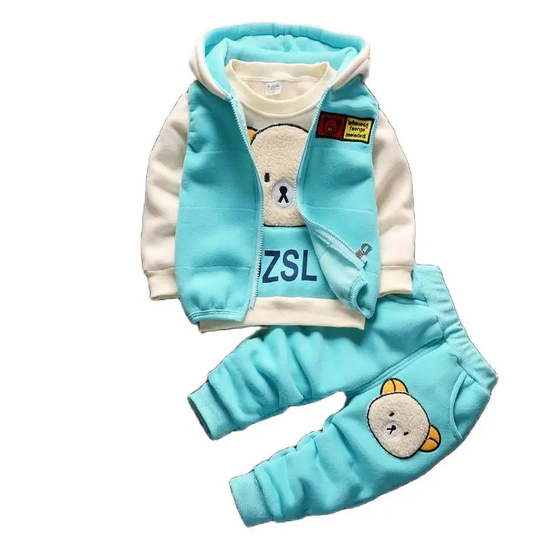 Boys Clothes Autumn Winter Warm Baby Girl Clothes Kids Sport Suit Outfits Newborn Clothes Infant Baby Christmas Clothing Sets