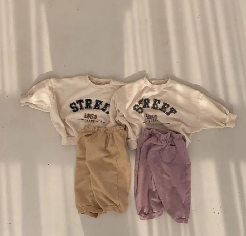 Newborn/Baby Girls Sweat Suits
