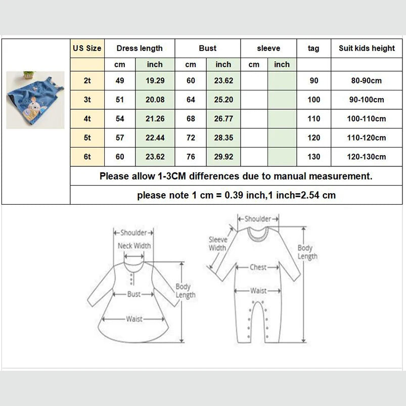 Girls denim Vest Dress