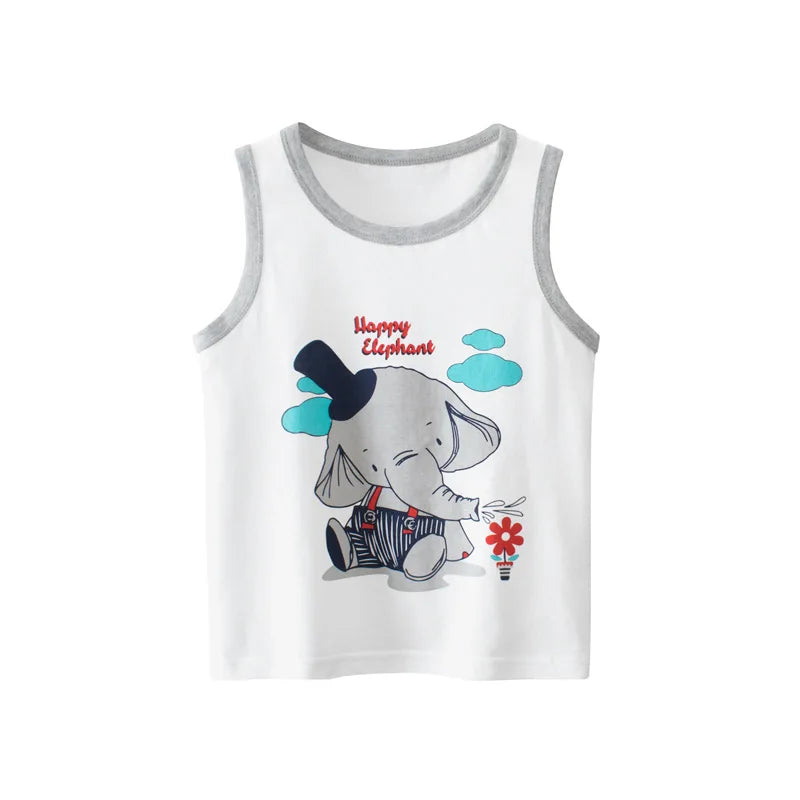 Boys Cartoon Vest