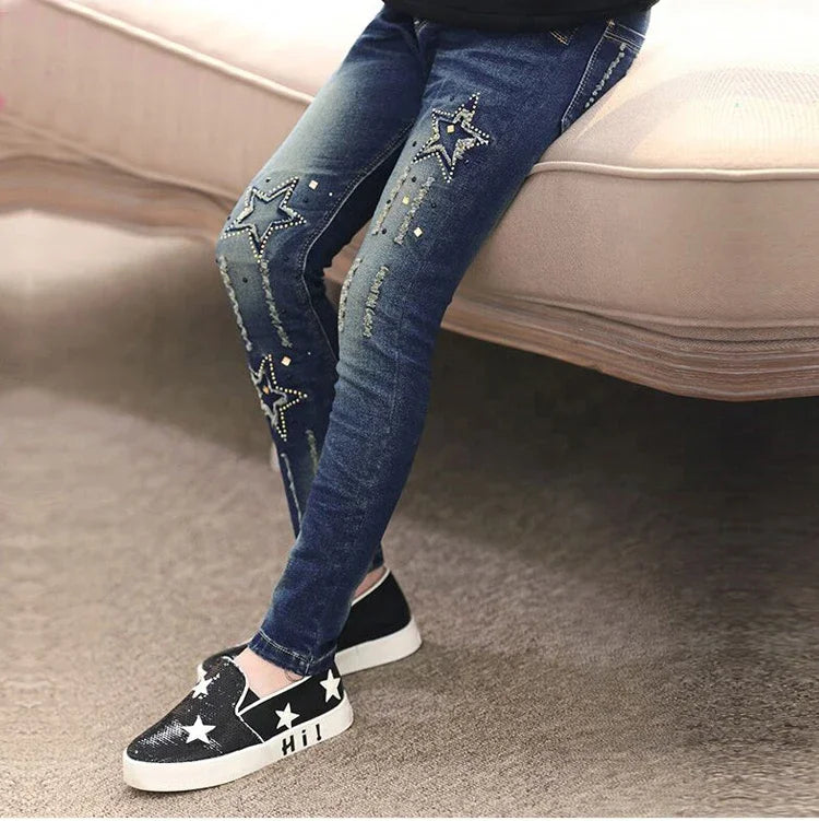 Girls Casual Denim Clothes