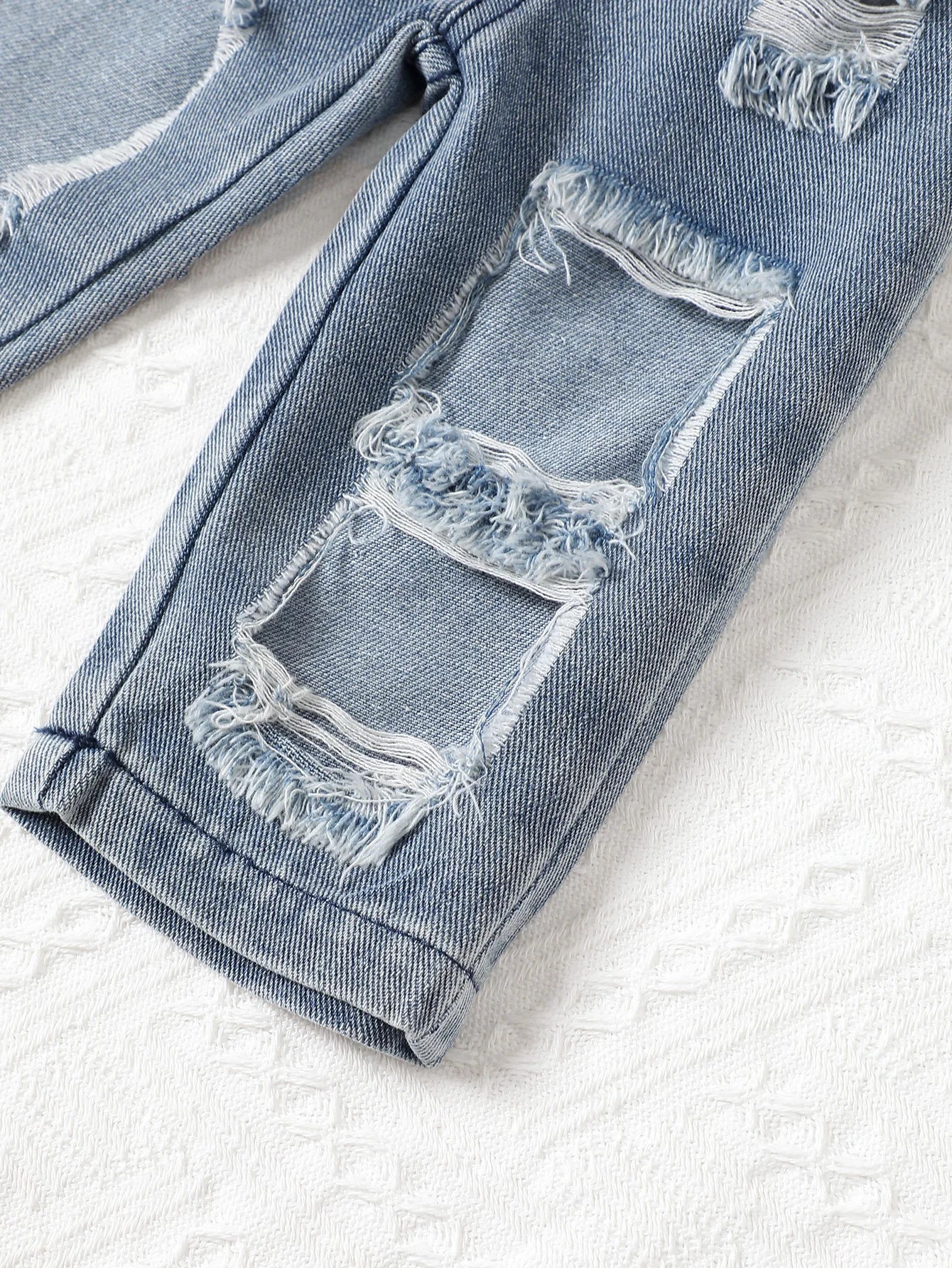Baby Girls 2pcs Clothing Set Strap Tops and Denim Trousers