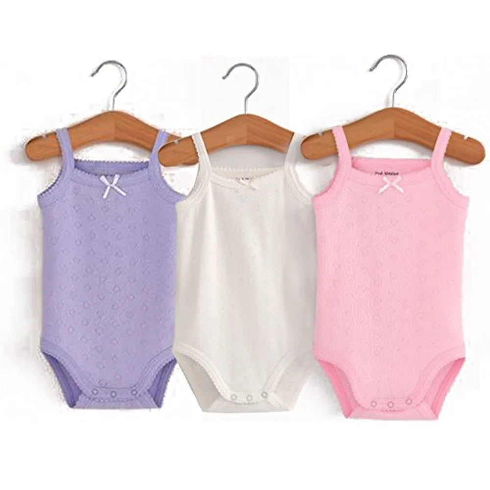 Baby Girls Sleeveless Romper