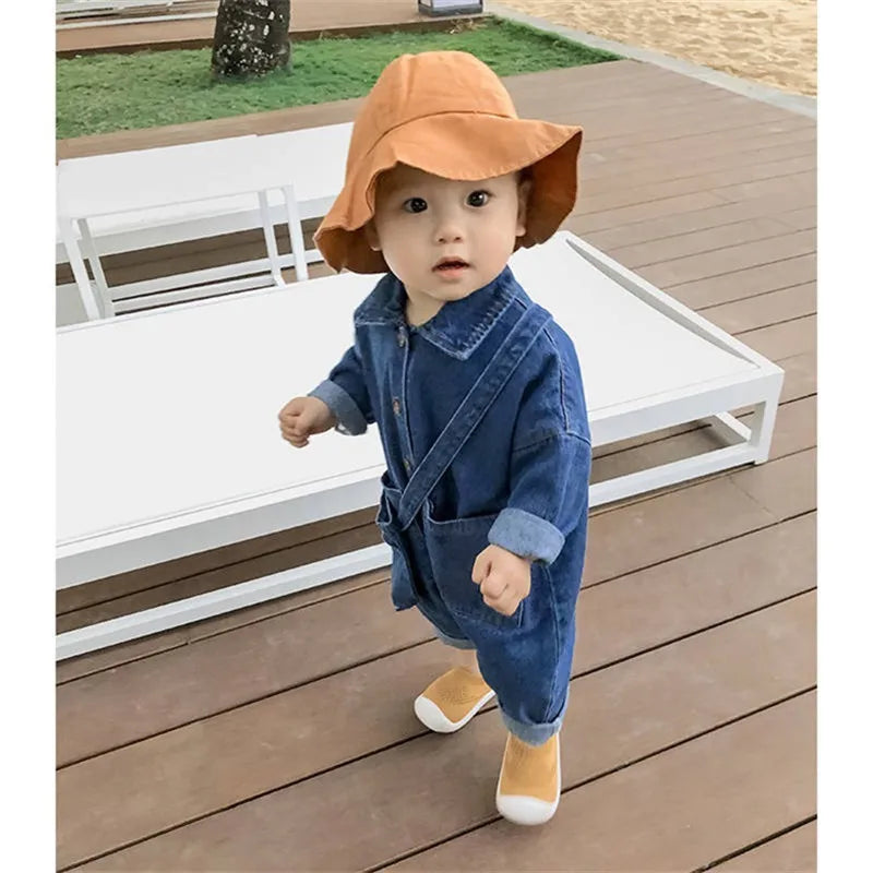 Baby Denim Romper