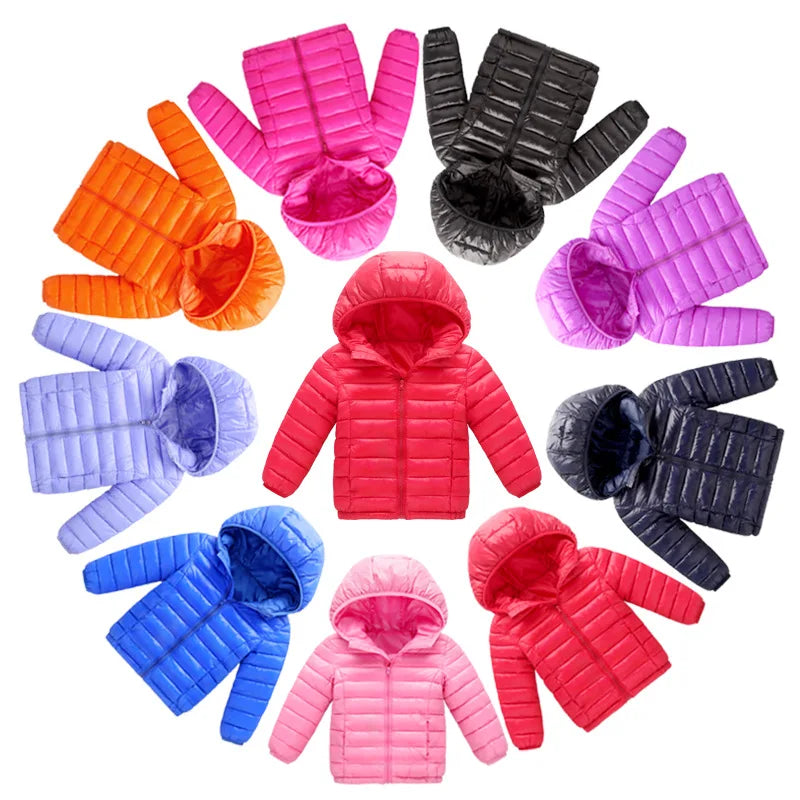 Did Down Jackets For Girls and Children for Ages 2-12 Years