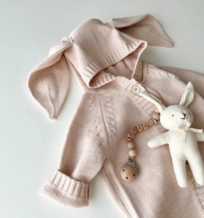 Knitted Baby Romper