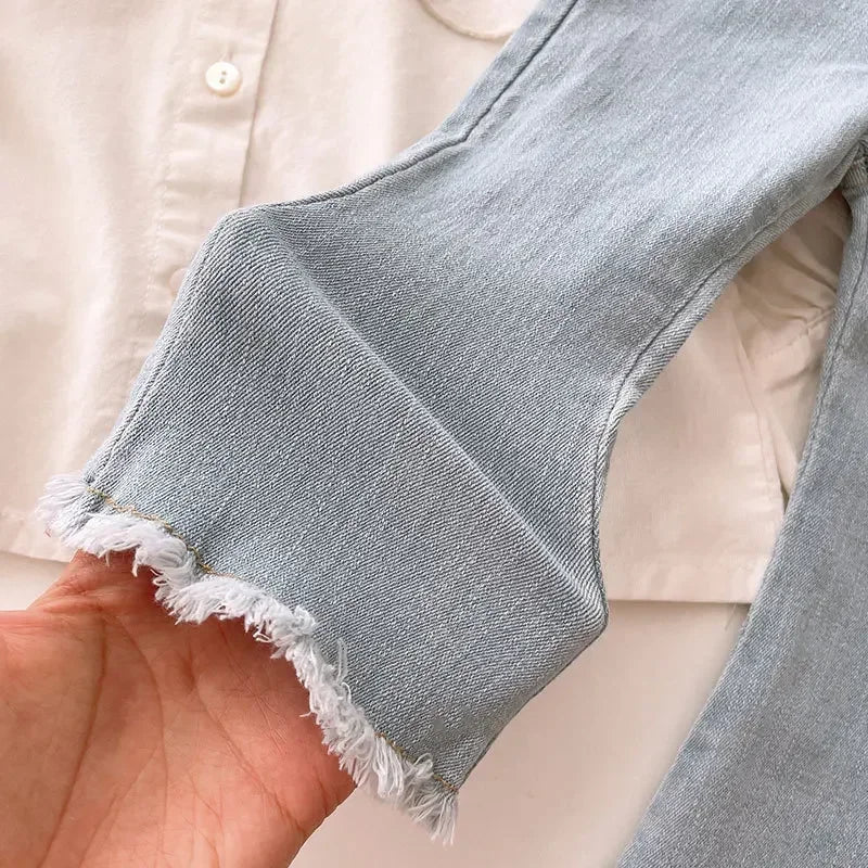 Girls Bell bottoms Jeans
