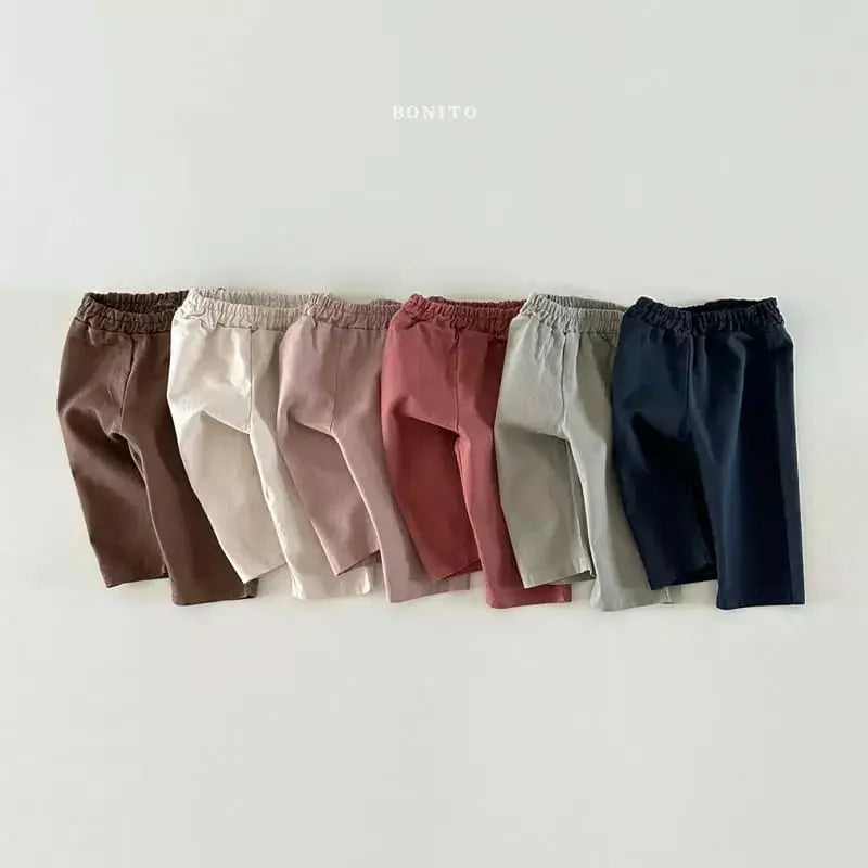 Boys and Girls Autumn wear Solid Colors