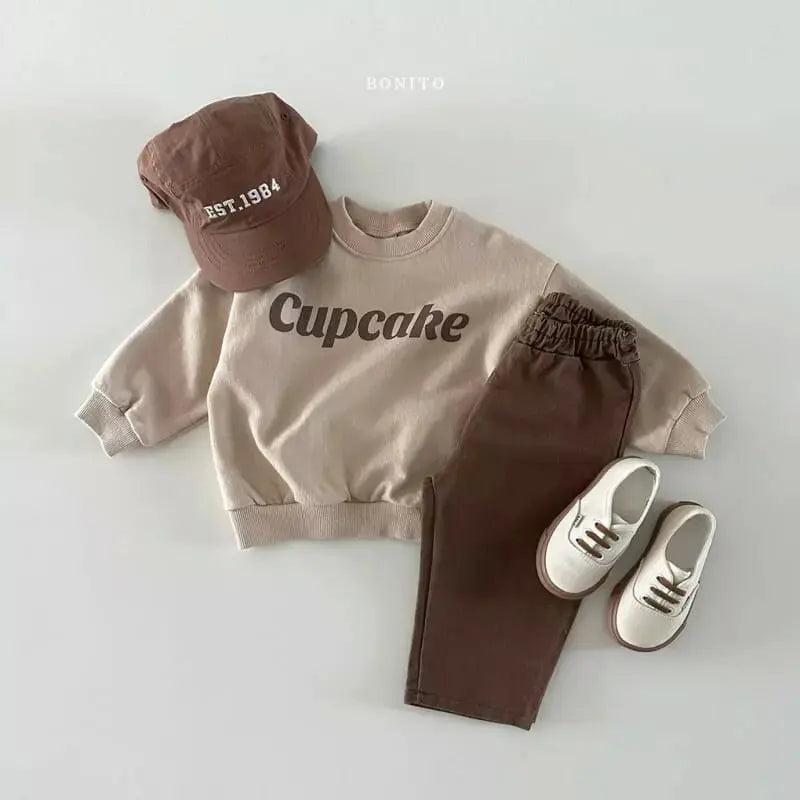 Boys and Girls Autumn wear Solid Colors