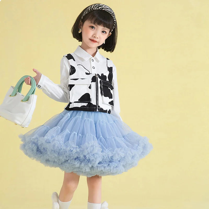 Girl Tulle Tutu skirt/ Ballet Skirts for Ages 1-10Y