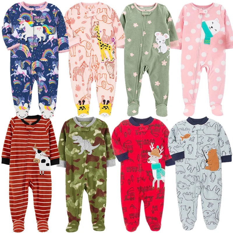 Baby Clothes Fleece Romper