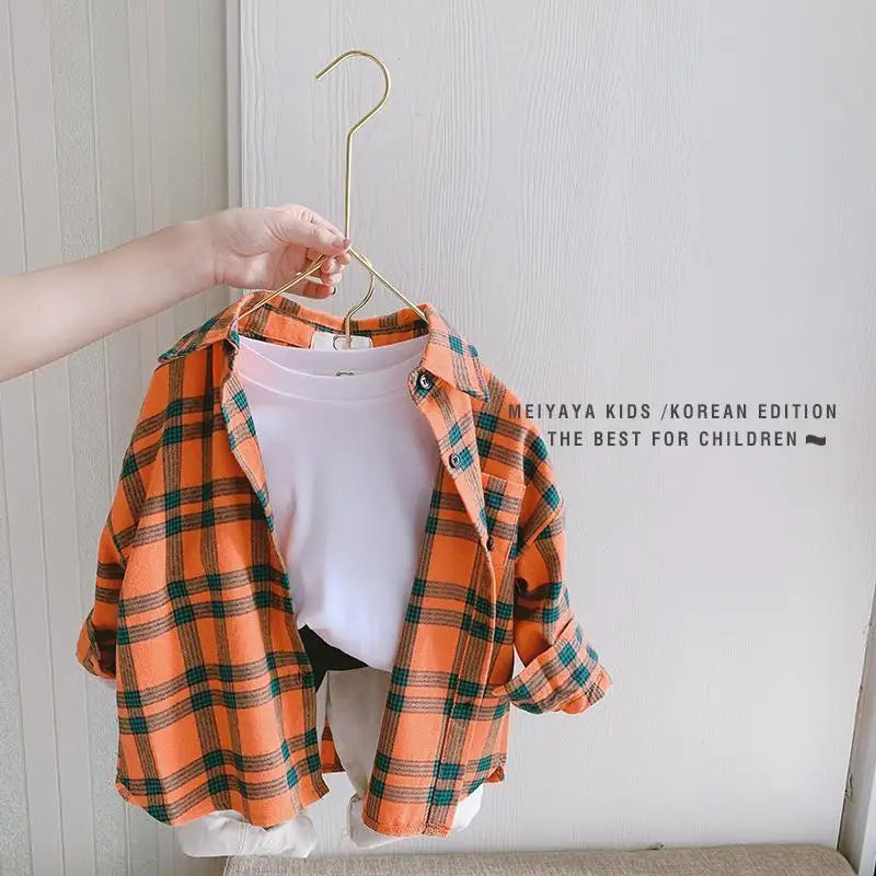 Toddler Boys Shirts Long Sleeves Shirts ages 2 to 11 years