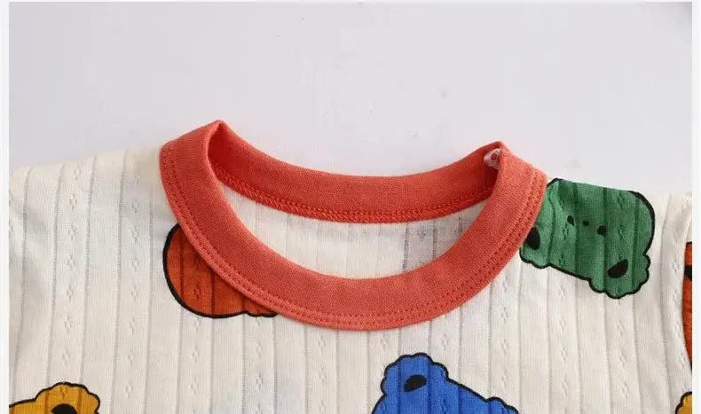 Longuewear Baby Set Underwear Clothes Pajamas 2pcs Soft Fabric 5-day Shpping Baby Clothes Sleepwear Outfit