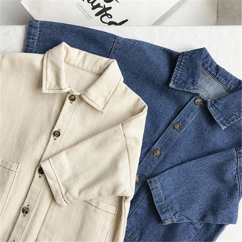 Baby Denim Romper
