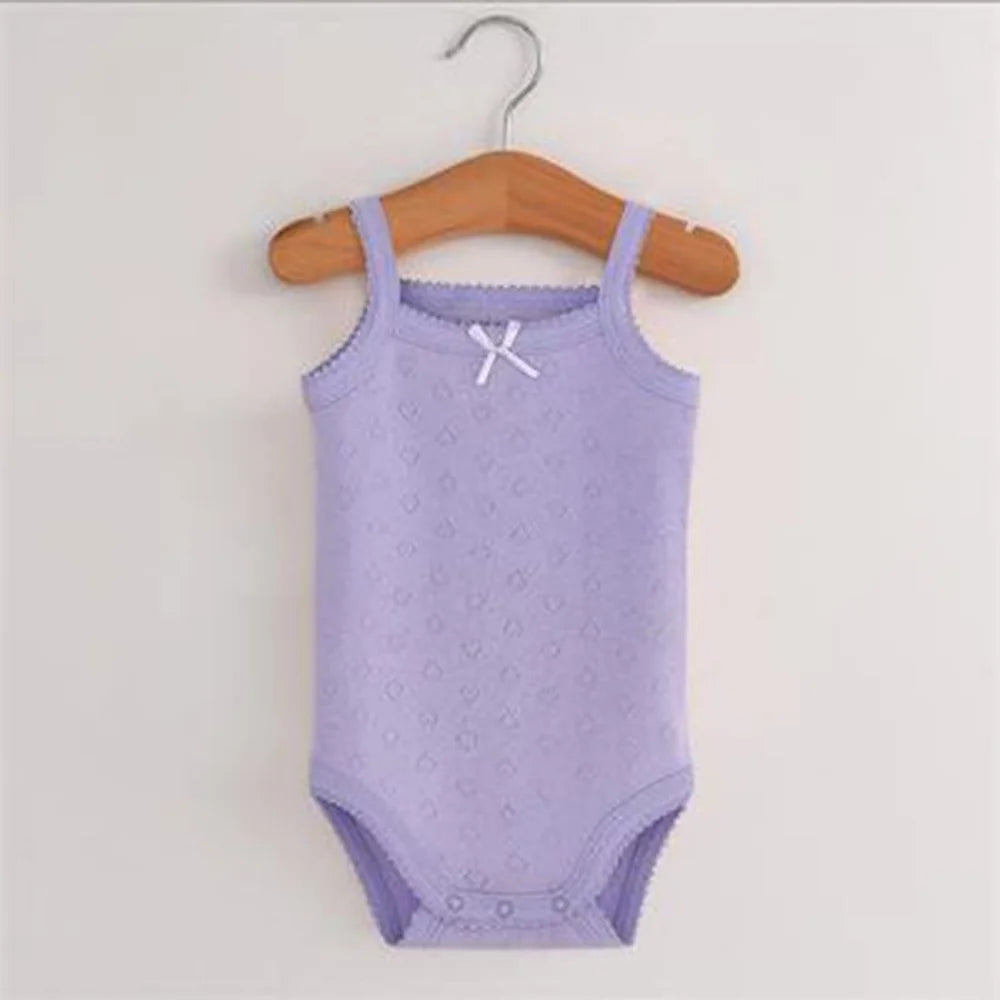 Baby Girls Sleeveless Romper