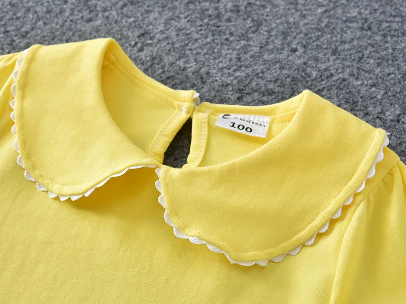 Girls Short Sleeve Blouse