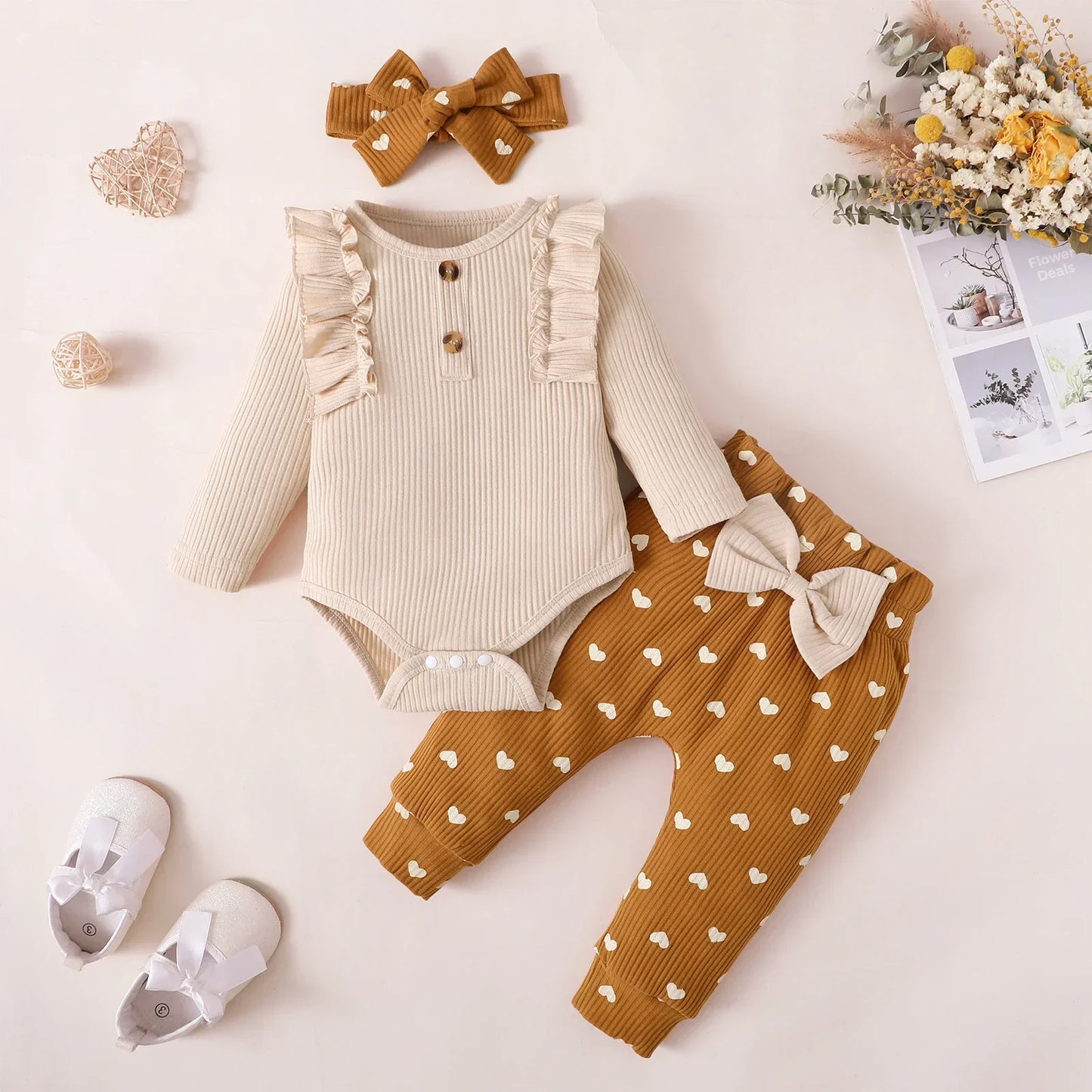 Girls/Newborn knitted bodysuit