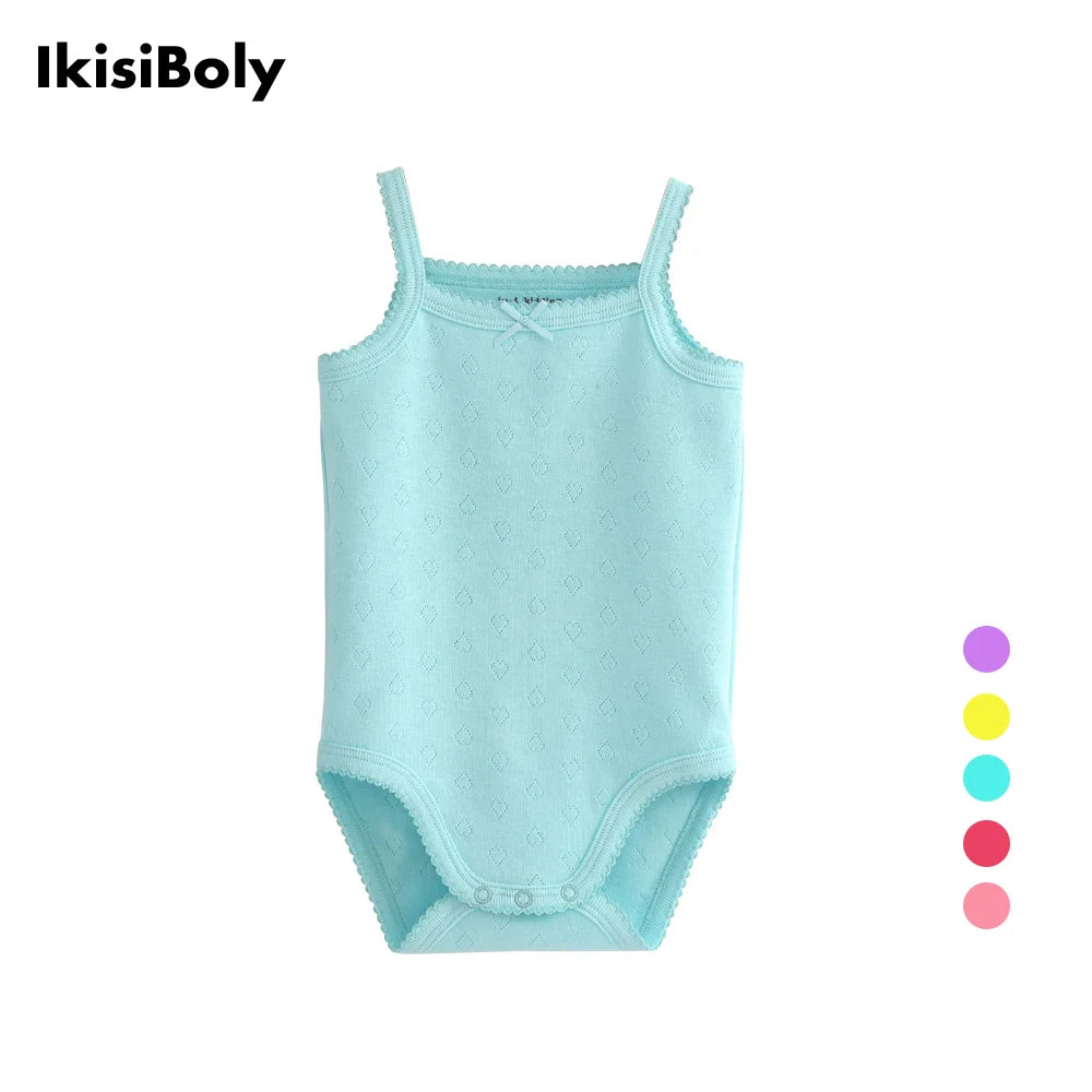 Baby Girls Sleeveless Romper