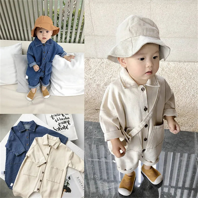 Baby Denim Romper