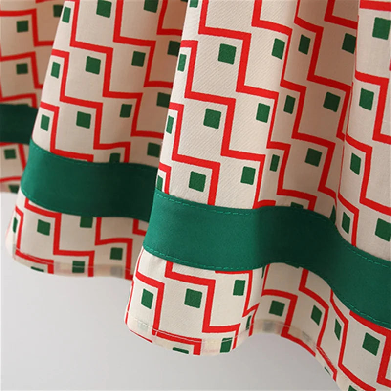 Summer Children's Clothes Simple Plaid Baby Girls Dresses Short Sleeve Kids Fashion Navy Collar 0 To 3 Years Old Toddler Costume