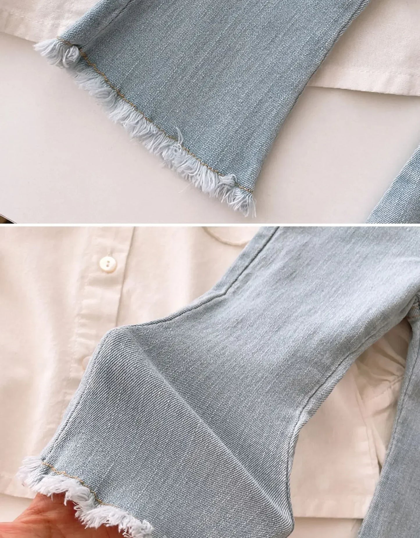 Girls Bell bottoms Jeans