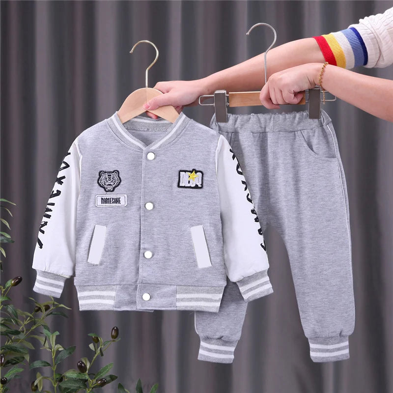 Kids Baseball Clothing Sets For Boys and Girls Ages 1-4 Years