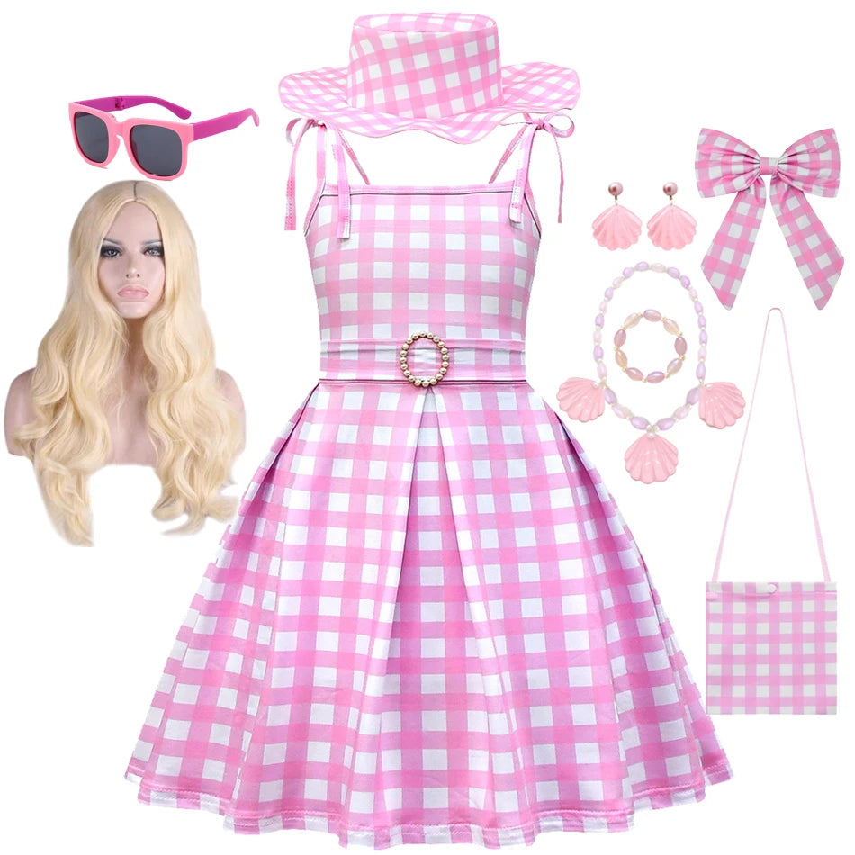 Girls Barbi Halloween Costume