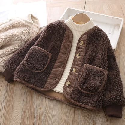 Fall and Winter Girls and Boys Cardigan/Coats
