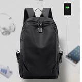 15 Inch Laptop Backpack for Male Waterproof Men's Backpack with Charging Daily School Backpacks Sport Casual Travel Bag Male - Whyte's Electronics And Gadgets