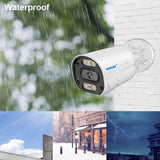 Smar 4K 8MP POE IP Camera Built-in Microphone Outdoor Waterproof H.265 Audio Video Surveillance CCTV Home Security Onvif XMEye - Whyte's Electronics And Gadgets