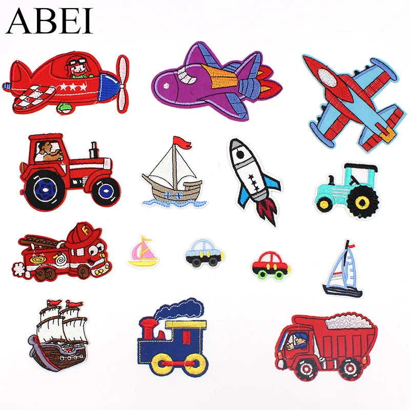 Mix Vehicle Cartoon Patches